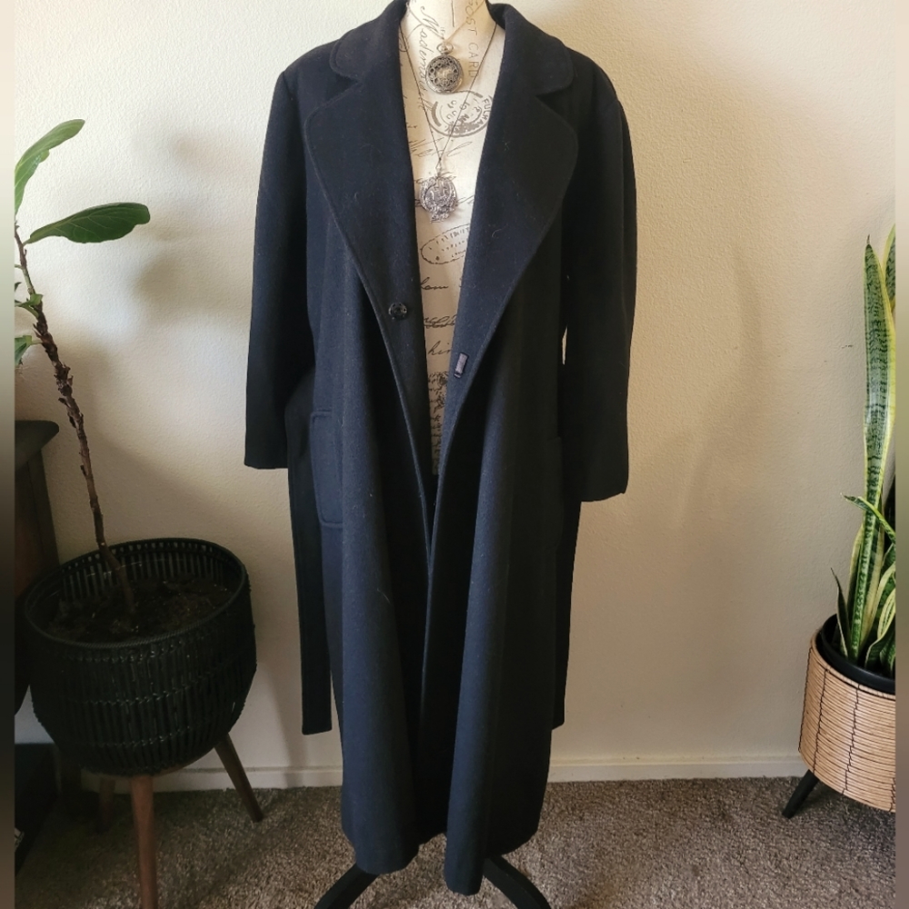 VTG Rice Coat Company Wool Cashmere Coat